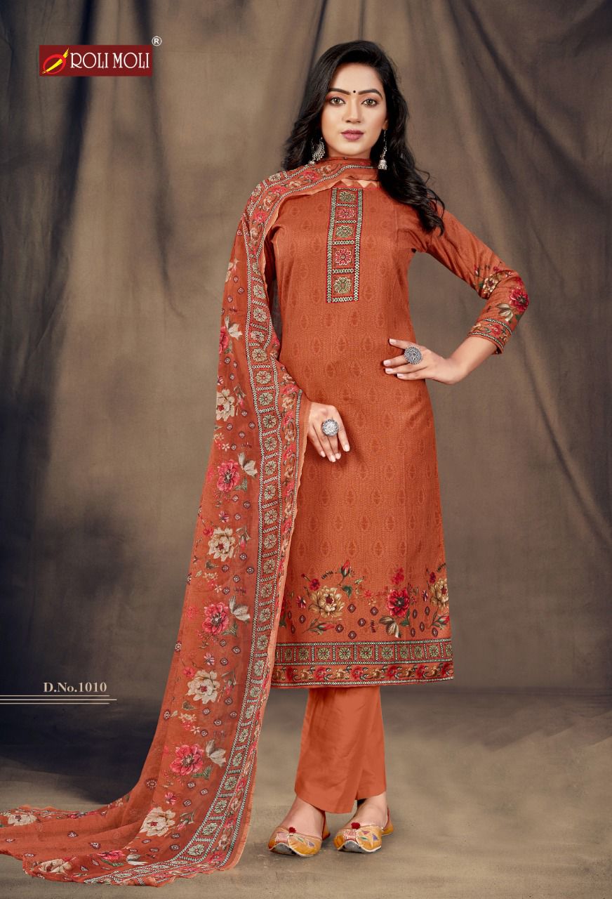 Roli Moli Mallika 8 Exclusive Daily Wear Cotton Printed Designer Dress Material Collection